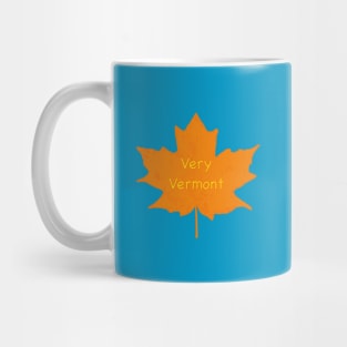 Very Vermont Maple Leaf Mug